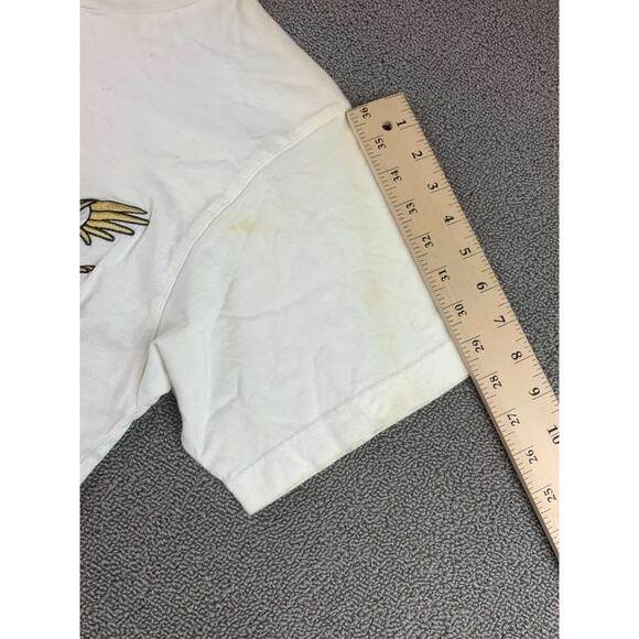 VINTAGE Disney Winnie the Pooh Shirt S/M White 90s Graphic T Embroidered Cartoon - Picture 8 of 11
